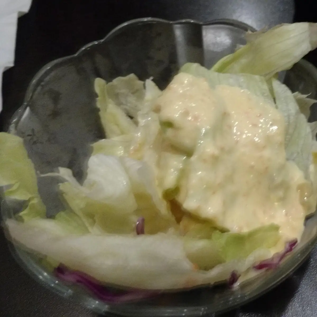 Salad with Ginger Dressing