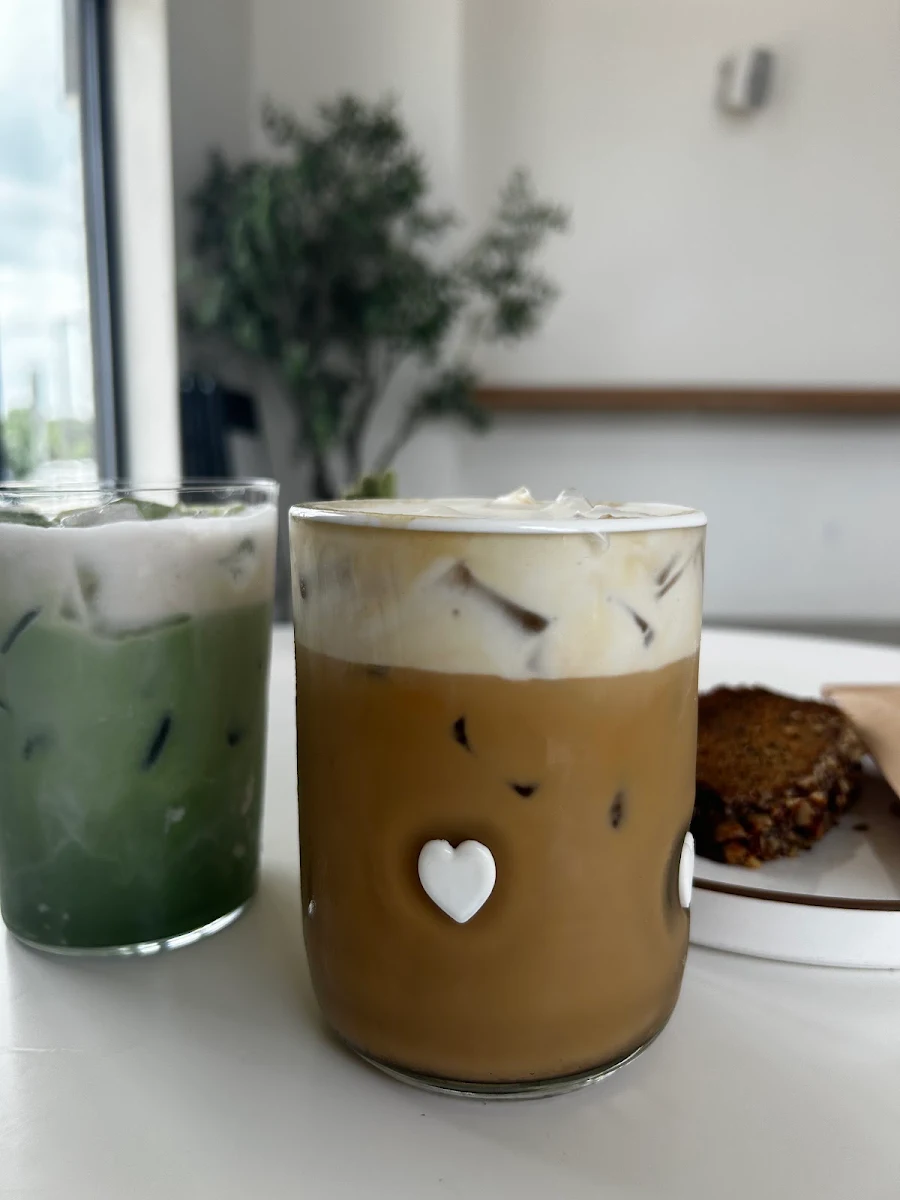 Iced Strawberry Matcha Latte