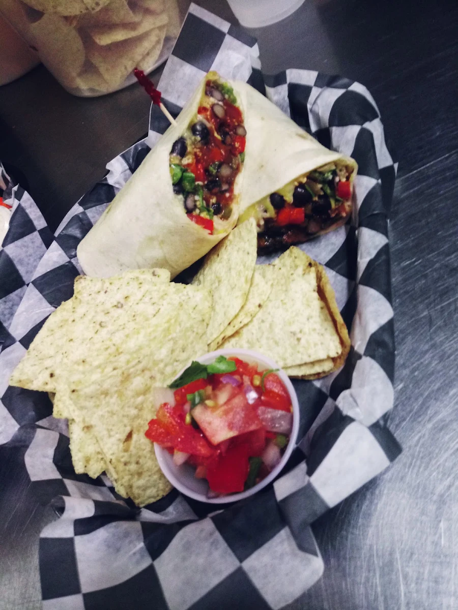 Mexi-Cali Black Bean & Cheese Burrito