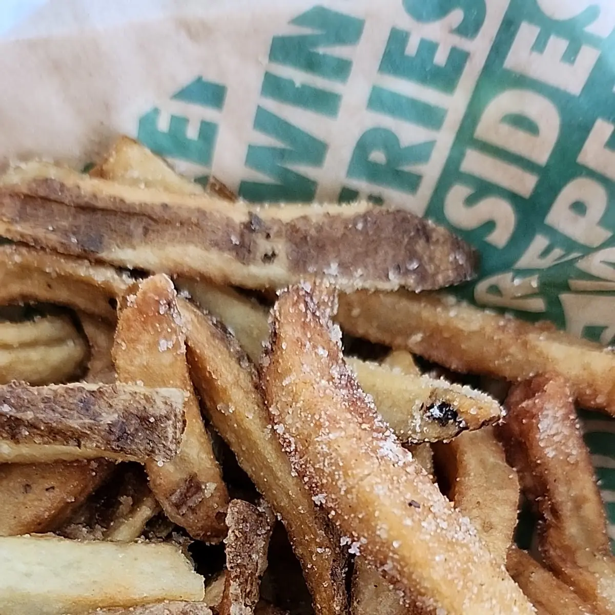 Way Too Salt Fries Blah