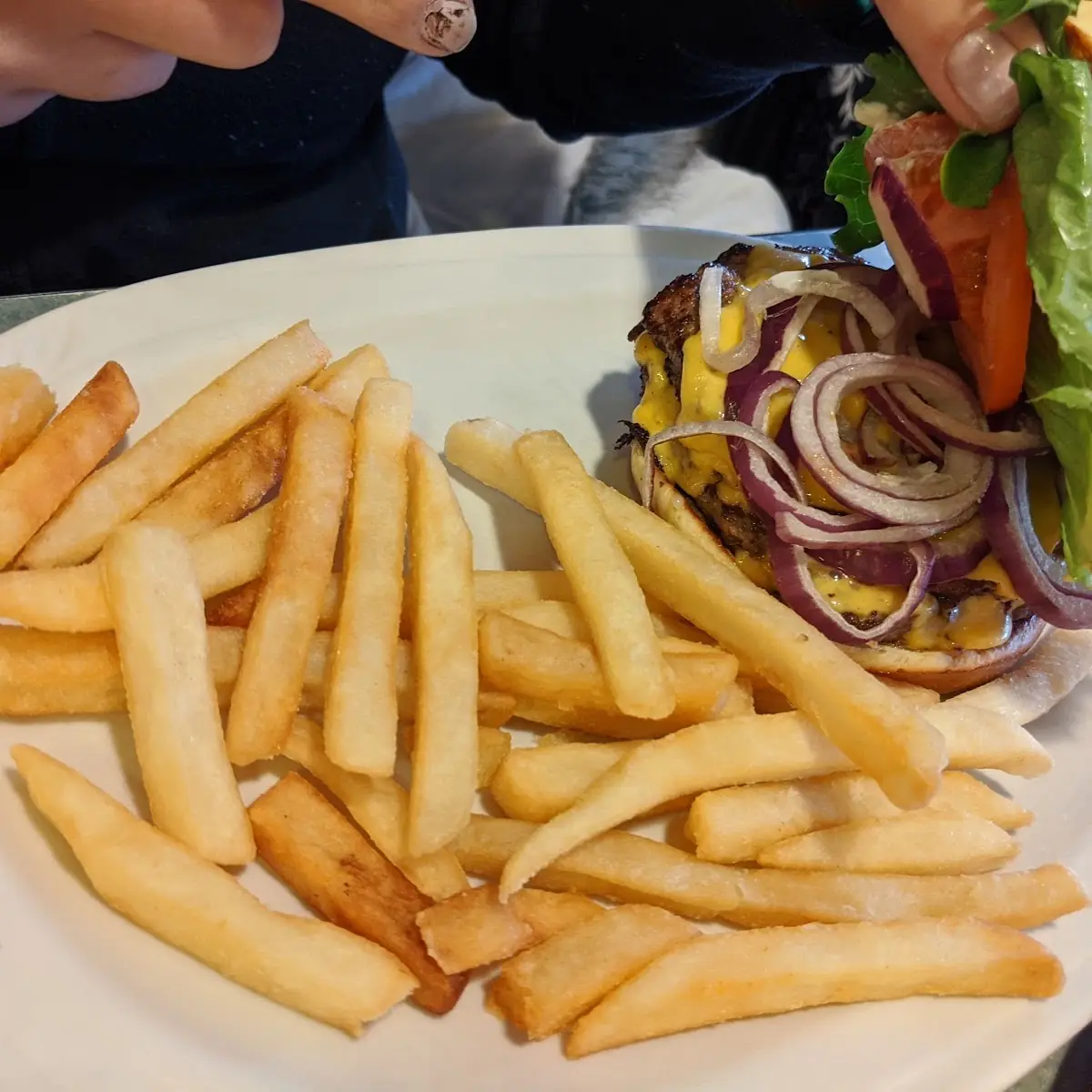 Double Cheeseburger with Fries