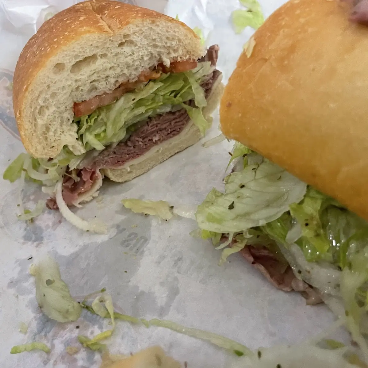 Roast Beef and Provolone