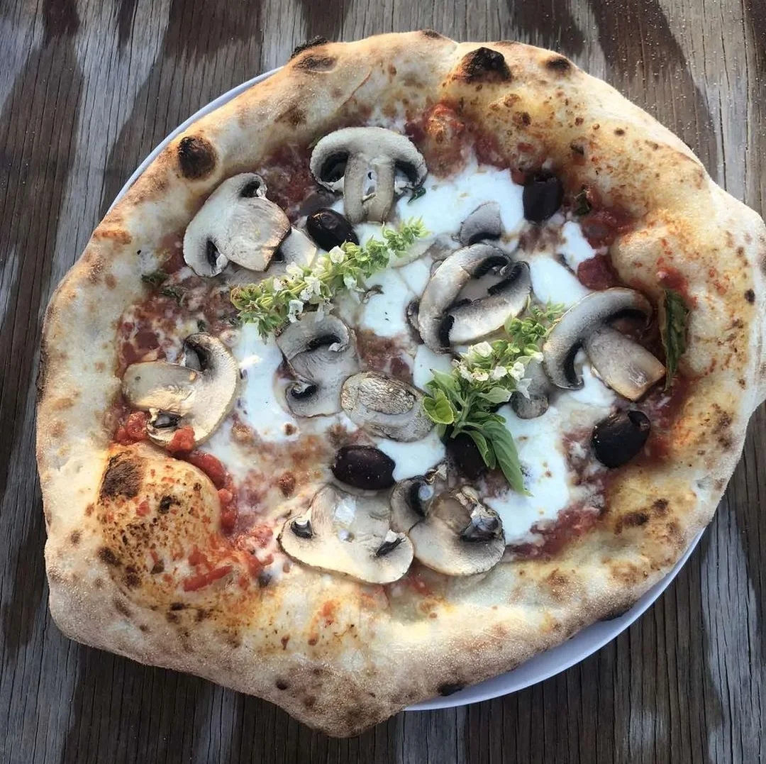 Pesto Funghi Pizza