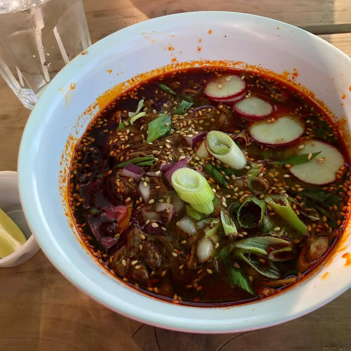 Beef Birria Ramen, Rico Taco Windsor