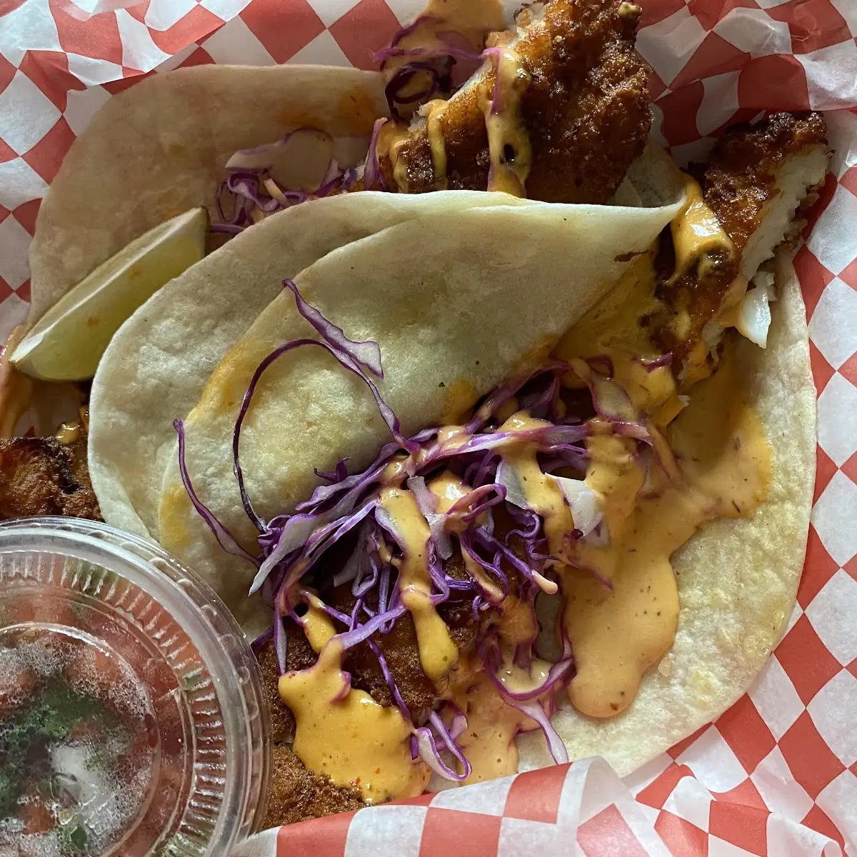 Fish Tacos 2 Pieces, Rico Taco Windsor