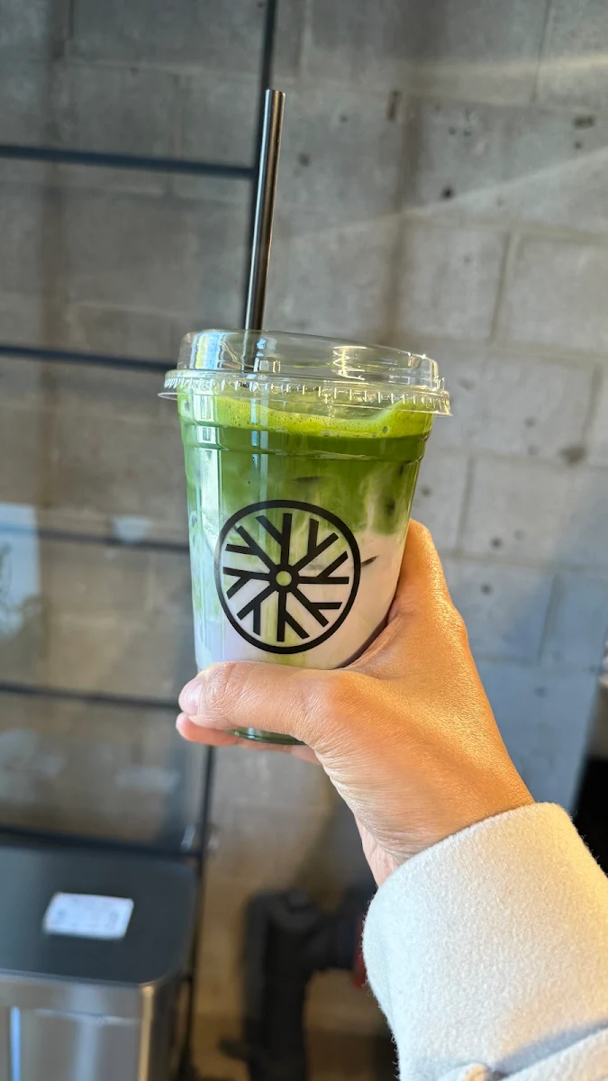 Iced Matcha and Matcha Latte