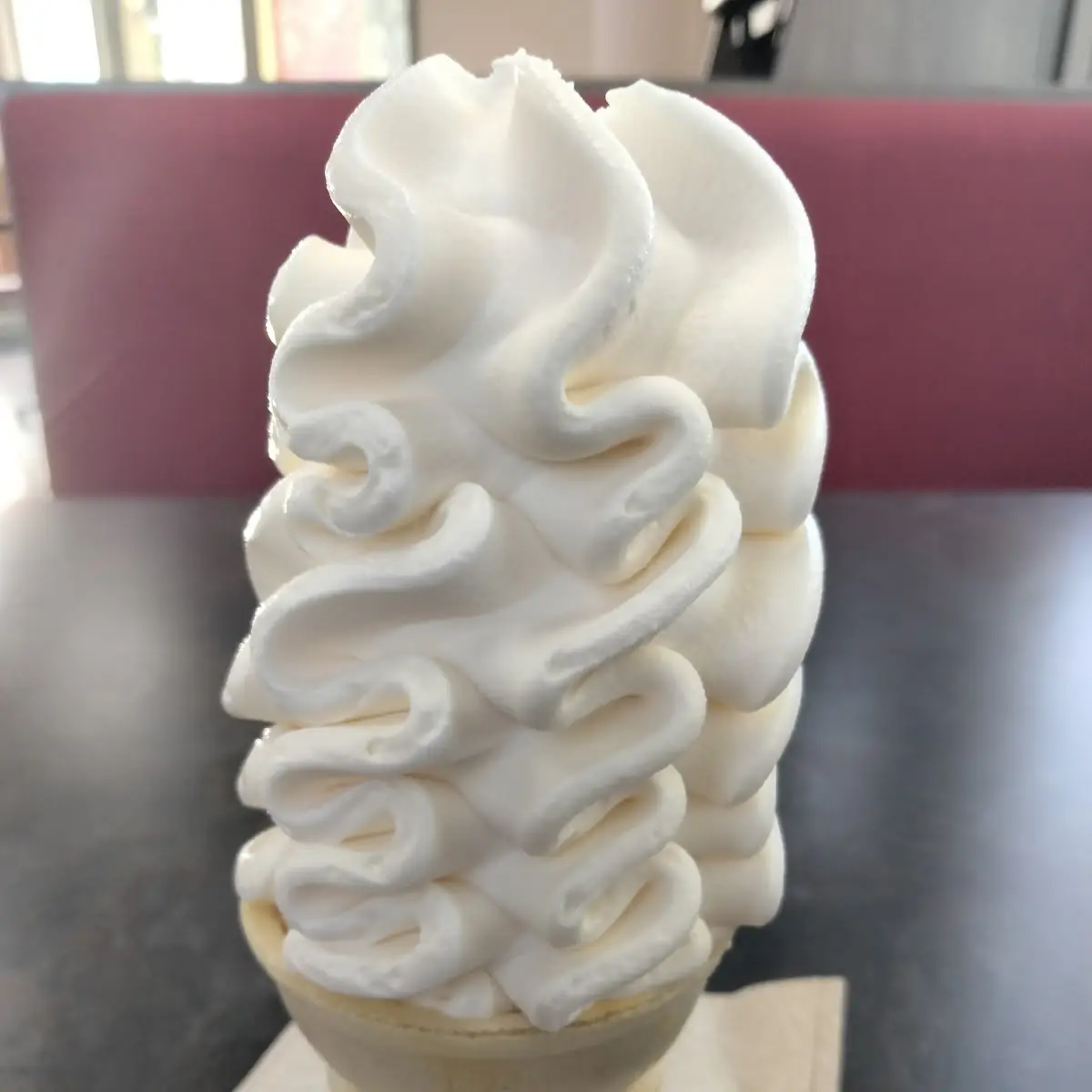 Soft Serve Ice Cream Cone