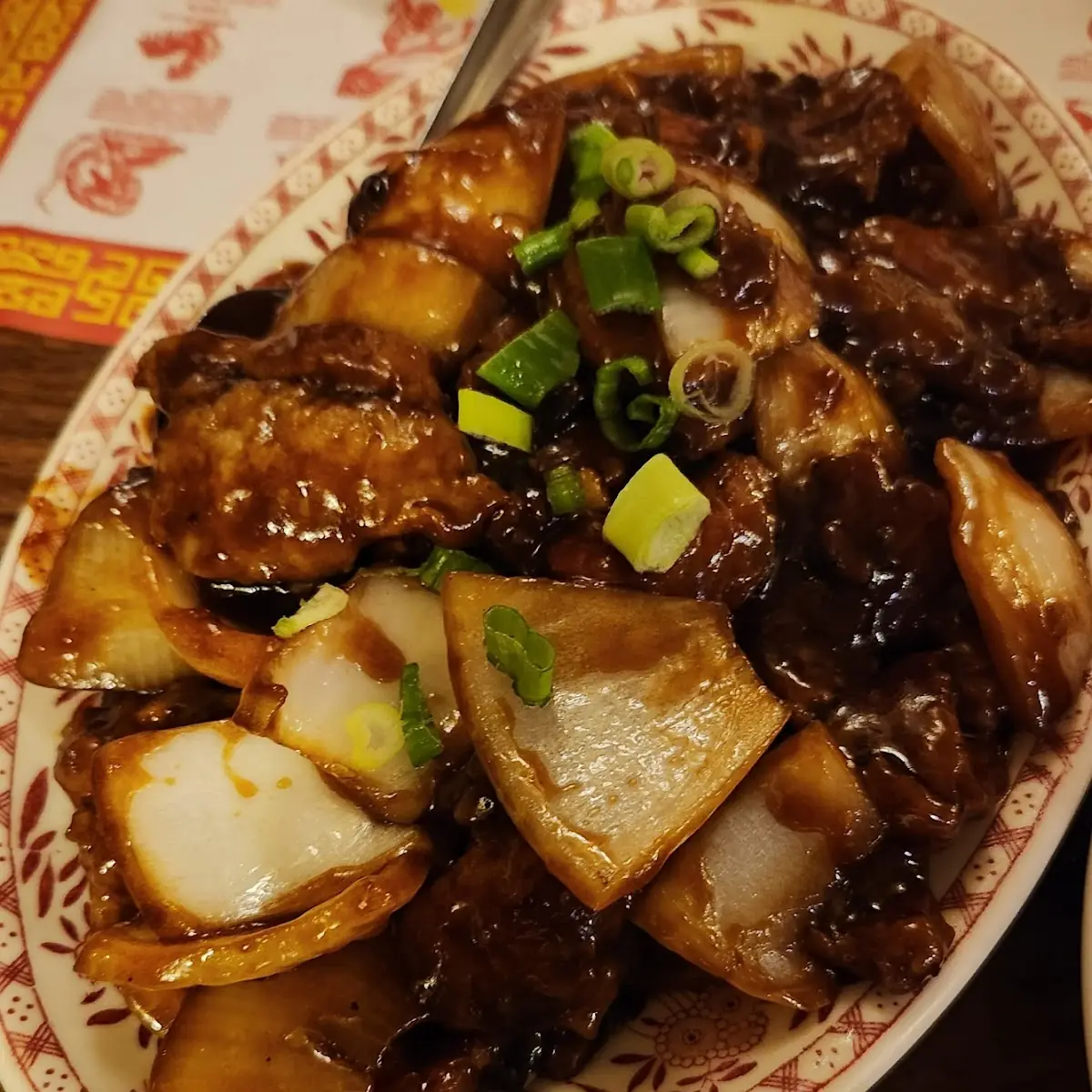 Beef with Garlic Sauce