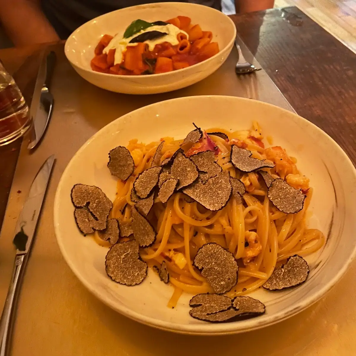 Tagliatelle Al Tartufo Nero