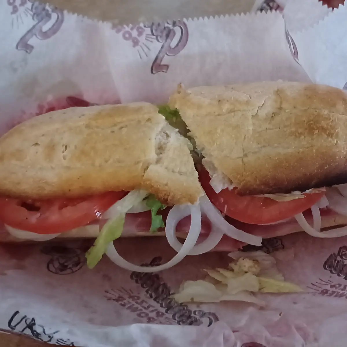 Italian Sub with Extra Onion