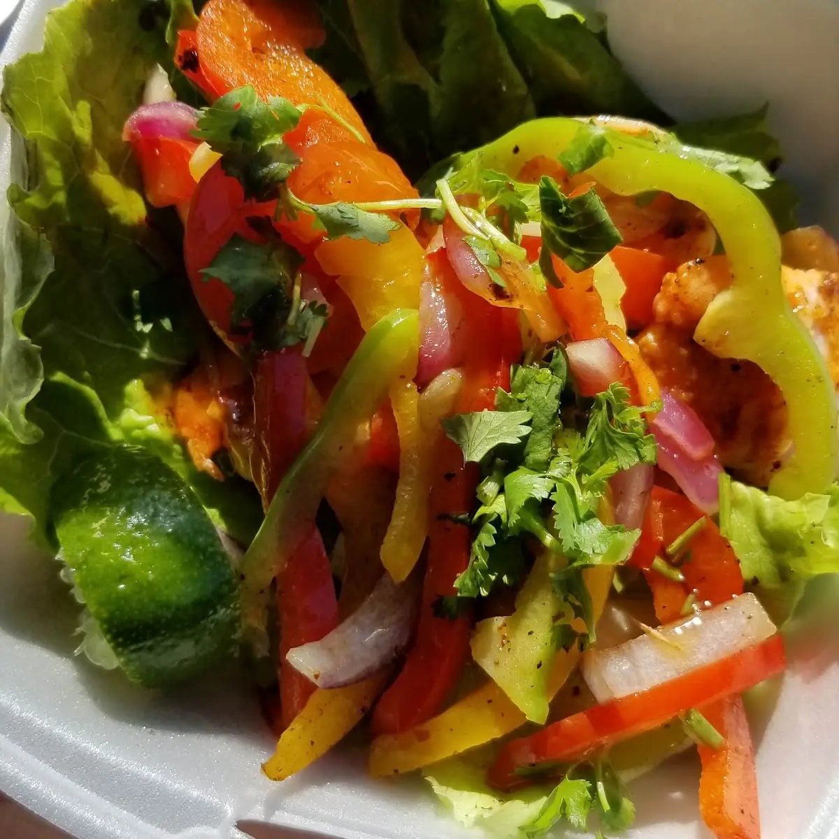 Grilled Shrimp Wrap