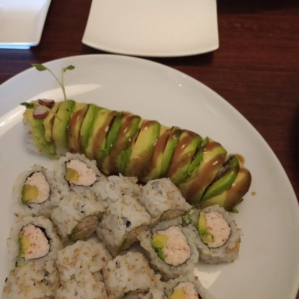 California Roll and Caterpillar Roll