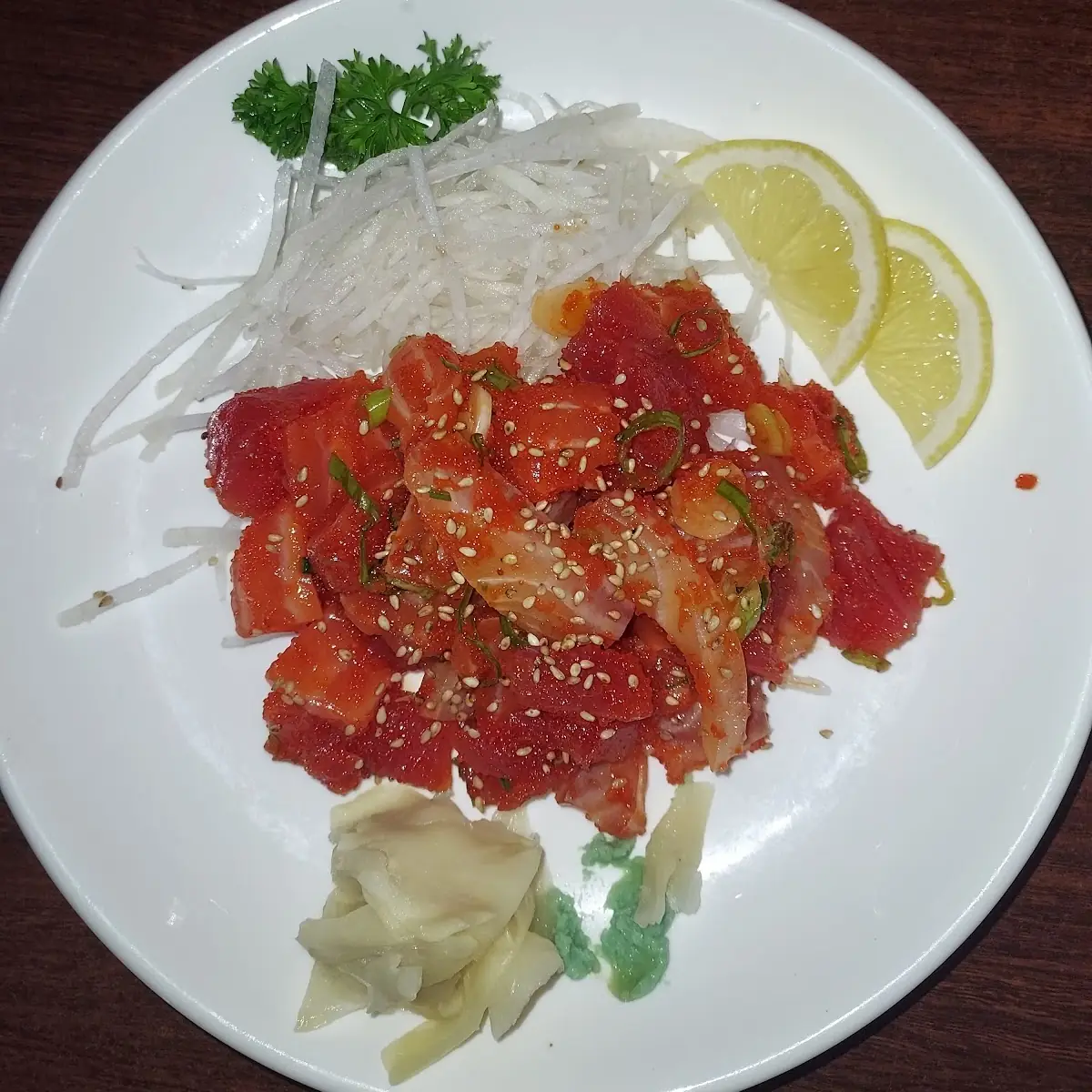 Sashimi Salad
