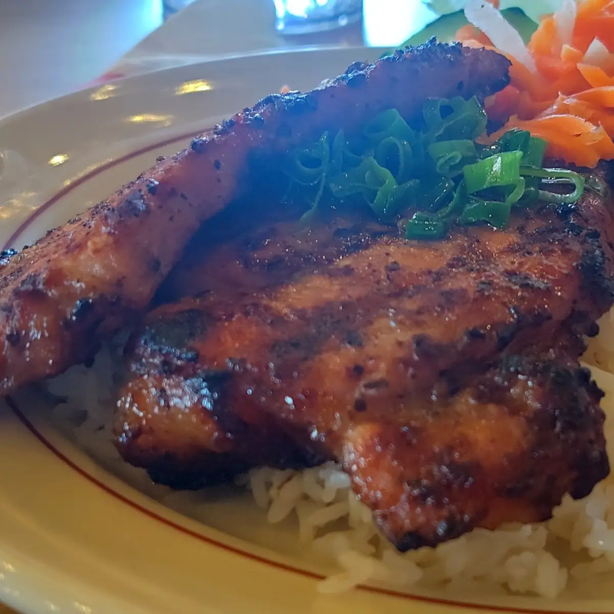 Com Suong Pork Chop Platter
