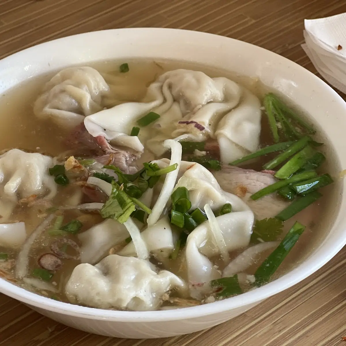 WTS Cup of Wonton Soup