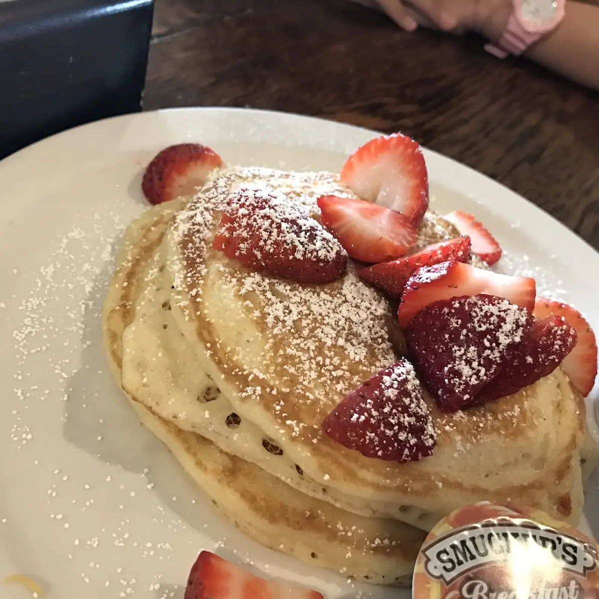 Kids Pancake with Strawberries