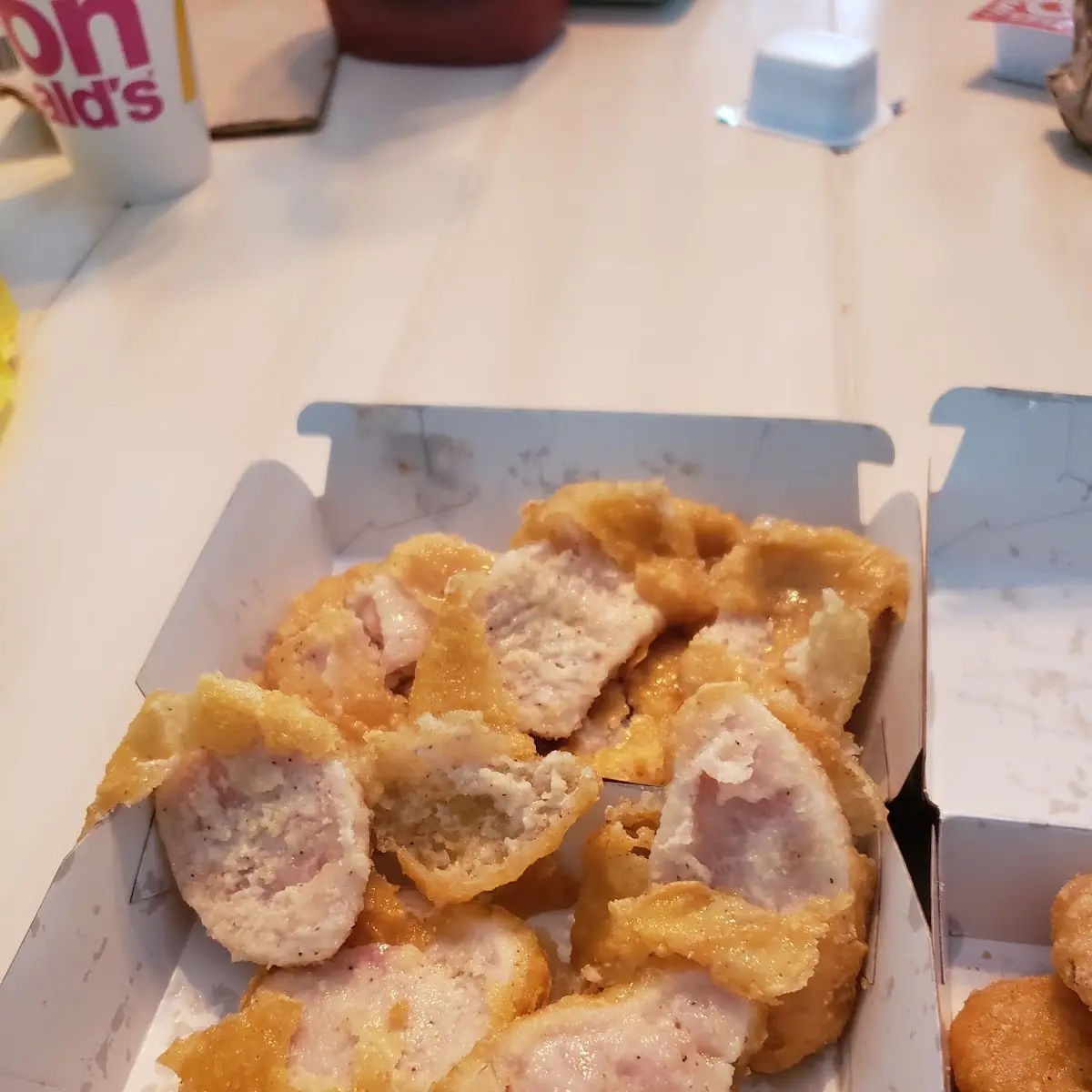 Raw Chicken Nuggets