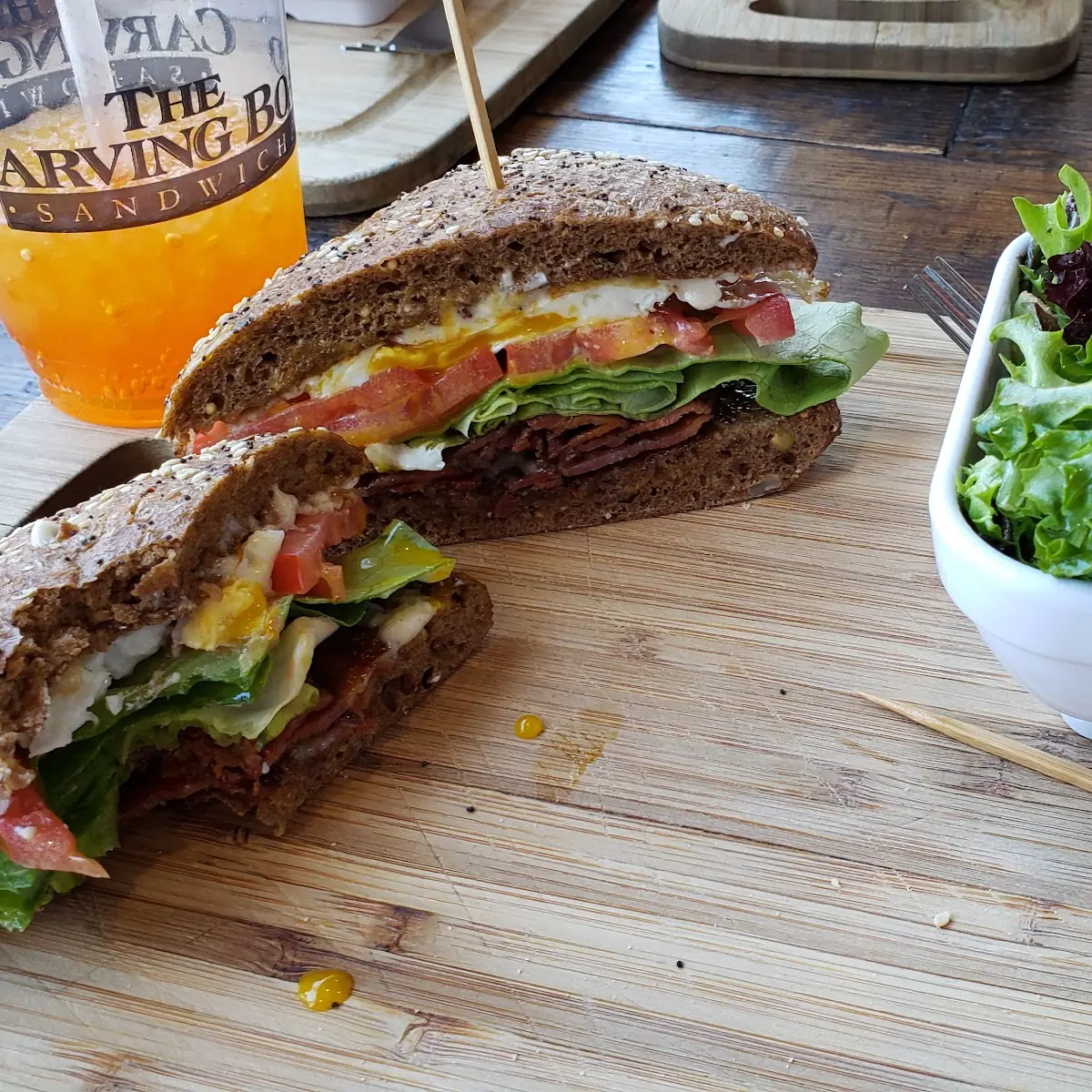 blt Sandwich with Egg