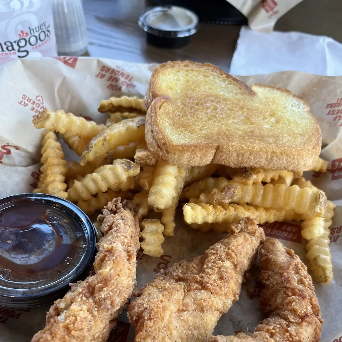 Chicken Tenders with Potato Chips
