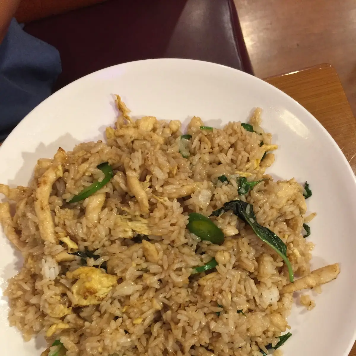 Basil Fried Rice with Chicken