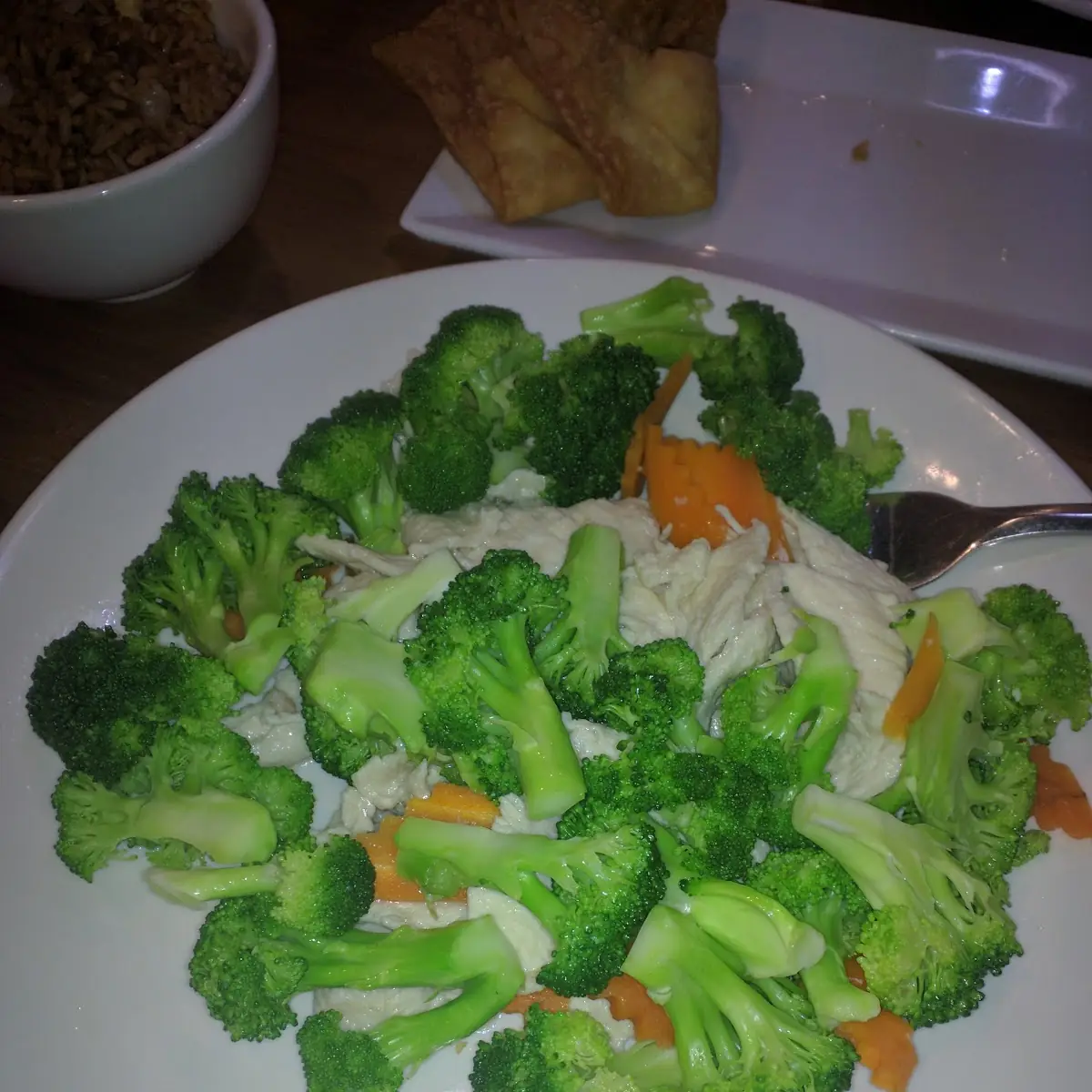 Steamed Chicken with Broccoli