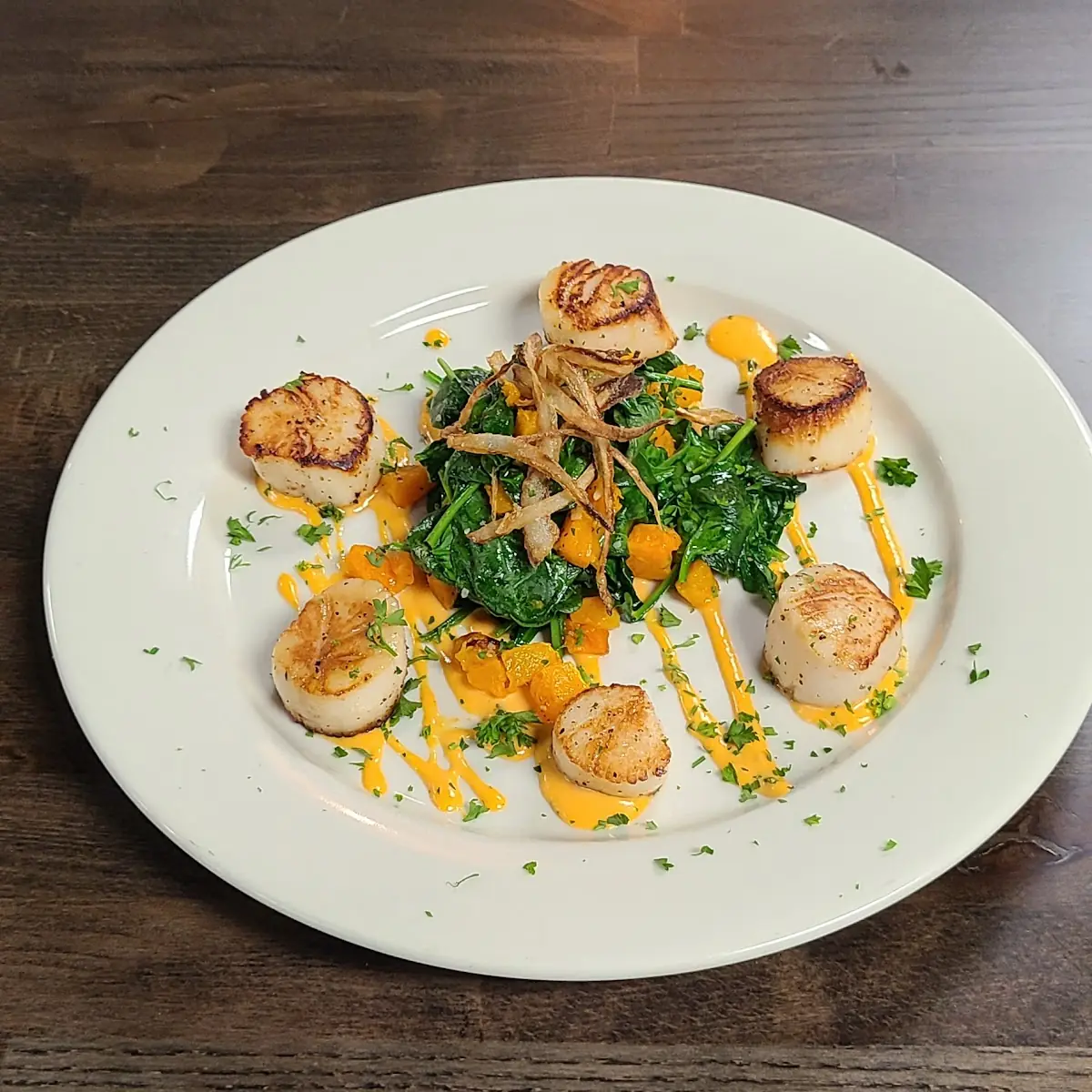 Seared Scallops