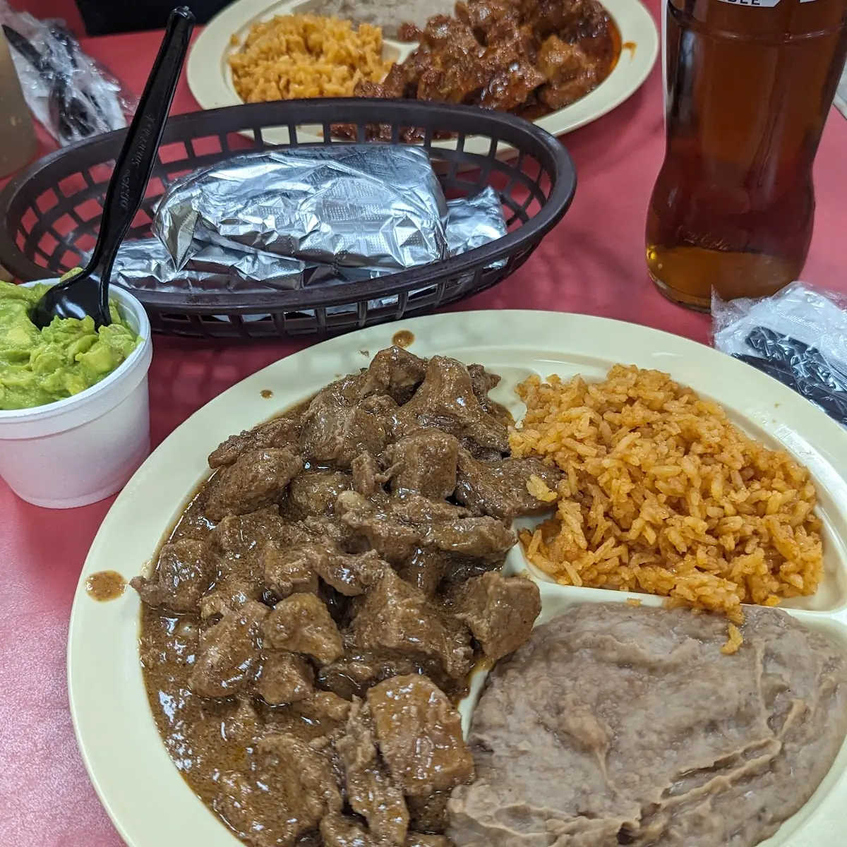 Carne Guisada Plate