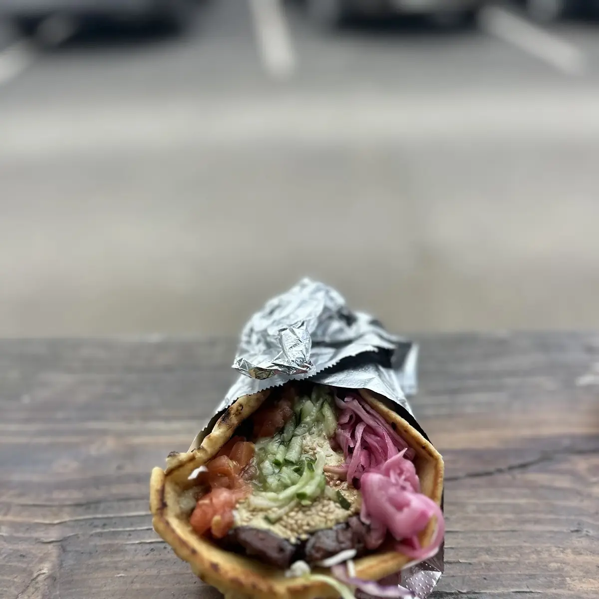 Vain Hummus Pitas