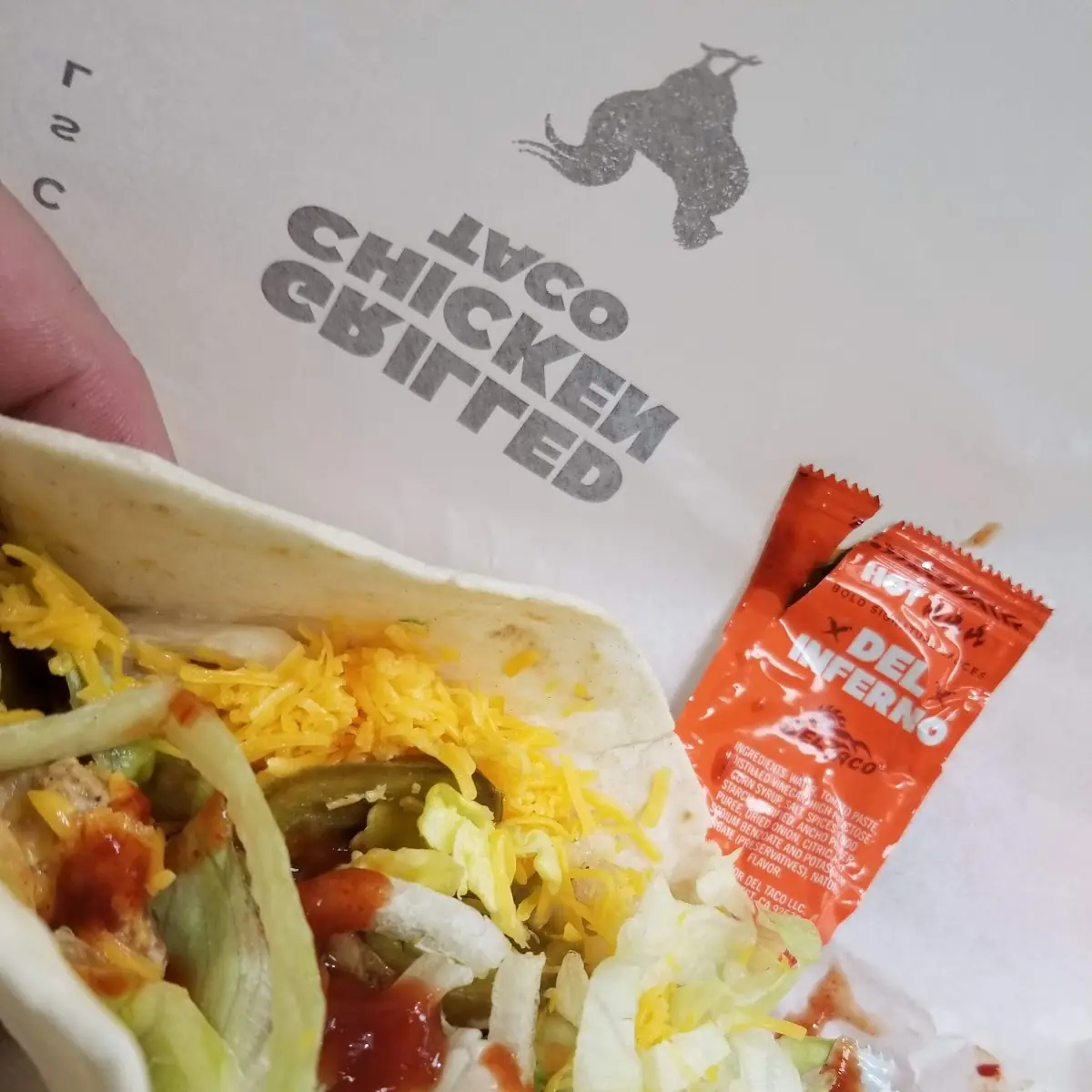 Grilled Chicken Soft Taco