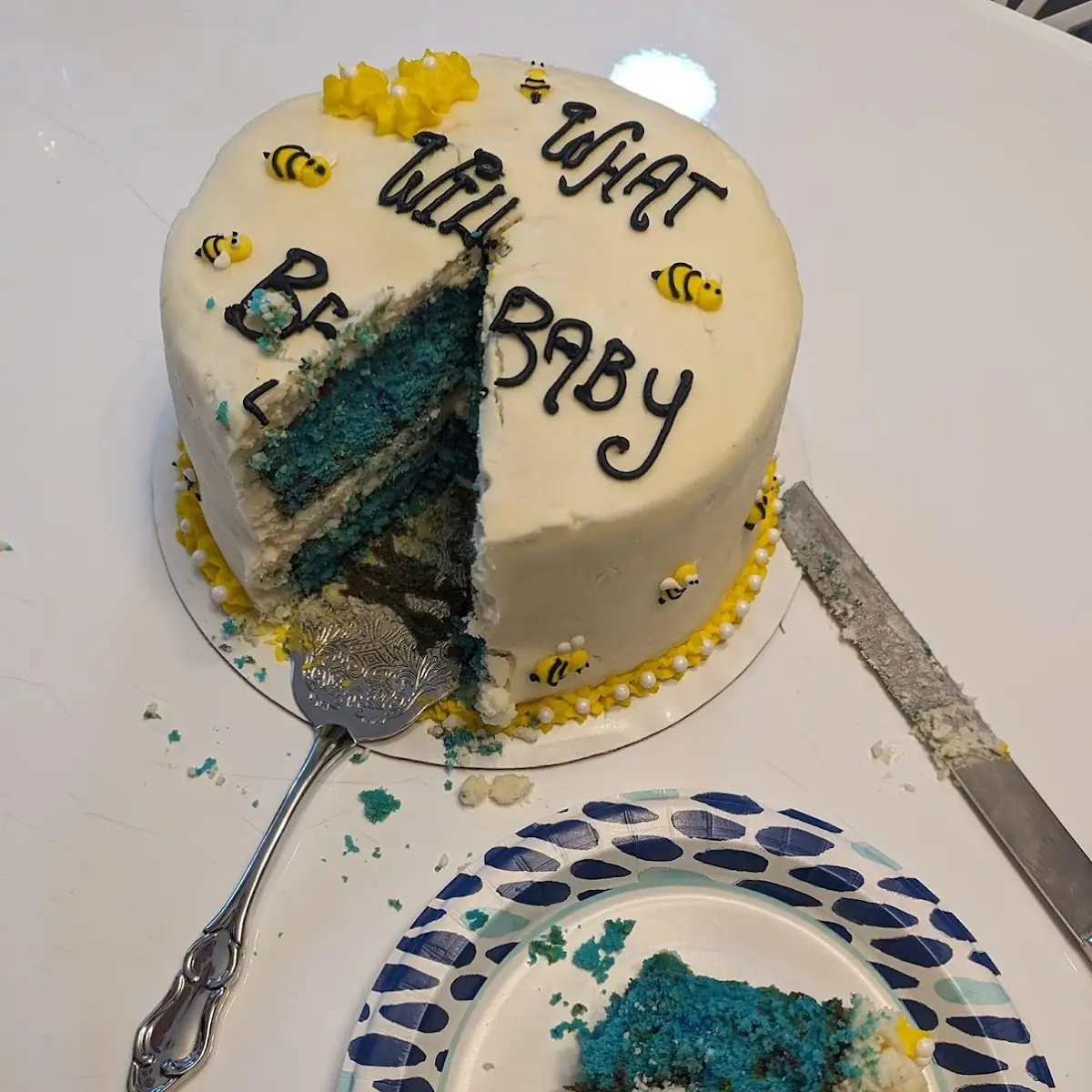 Retro Birthday Cake for 2