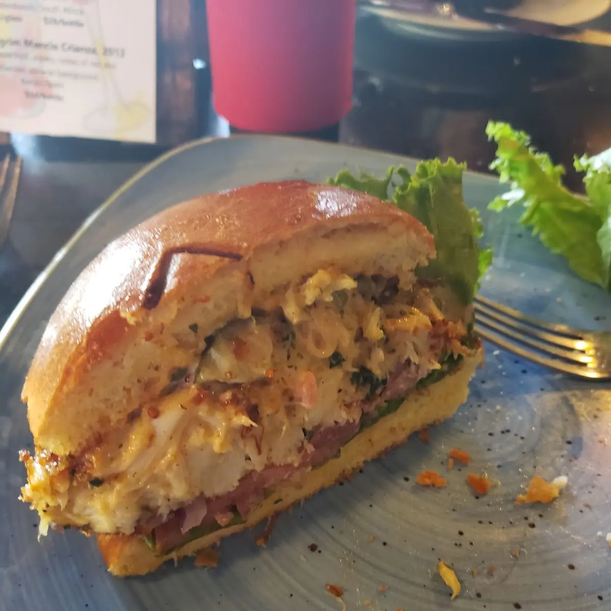 Crab Cake Sandwich