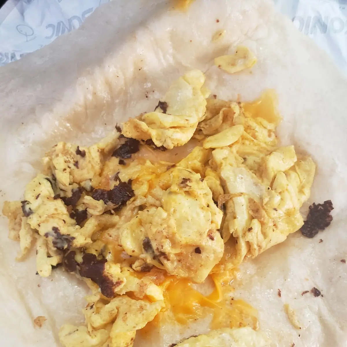 Something Egg and Cheese Burrito