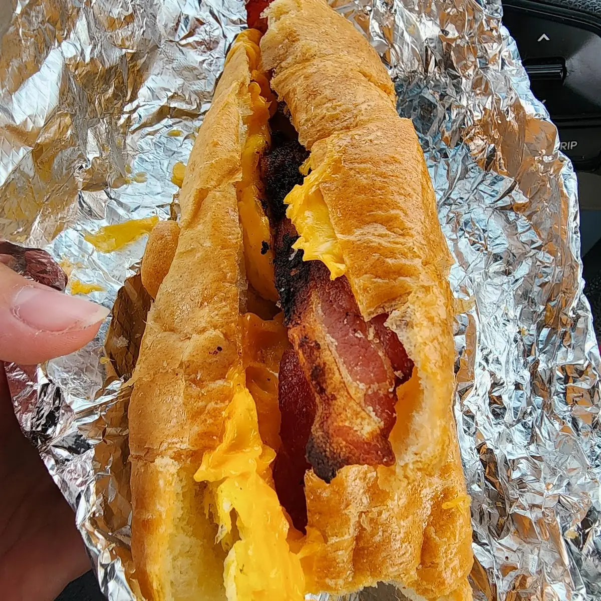 Bacon Egg Cheese Croissant