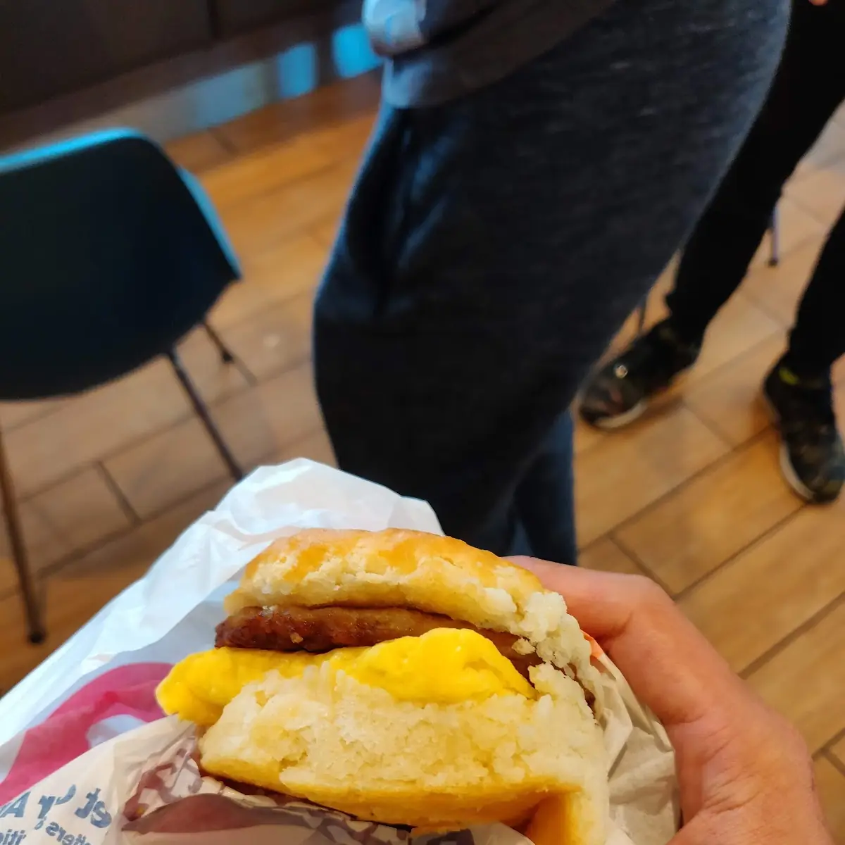 Sausage Egg Biscuit