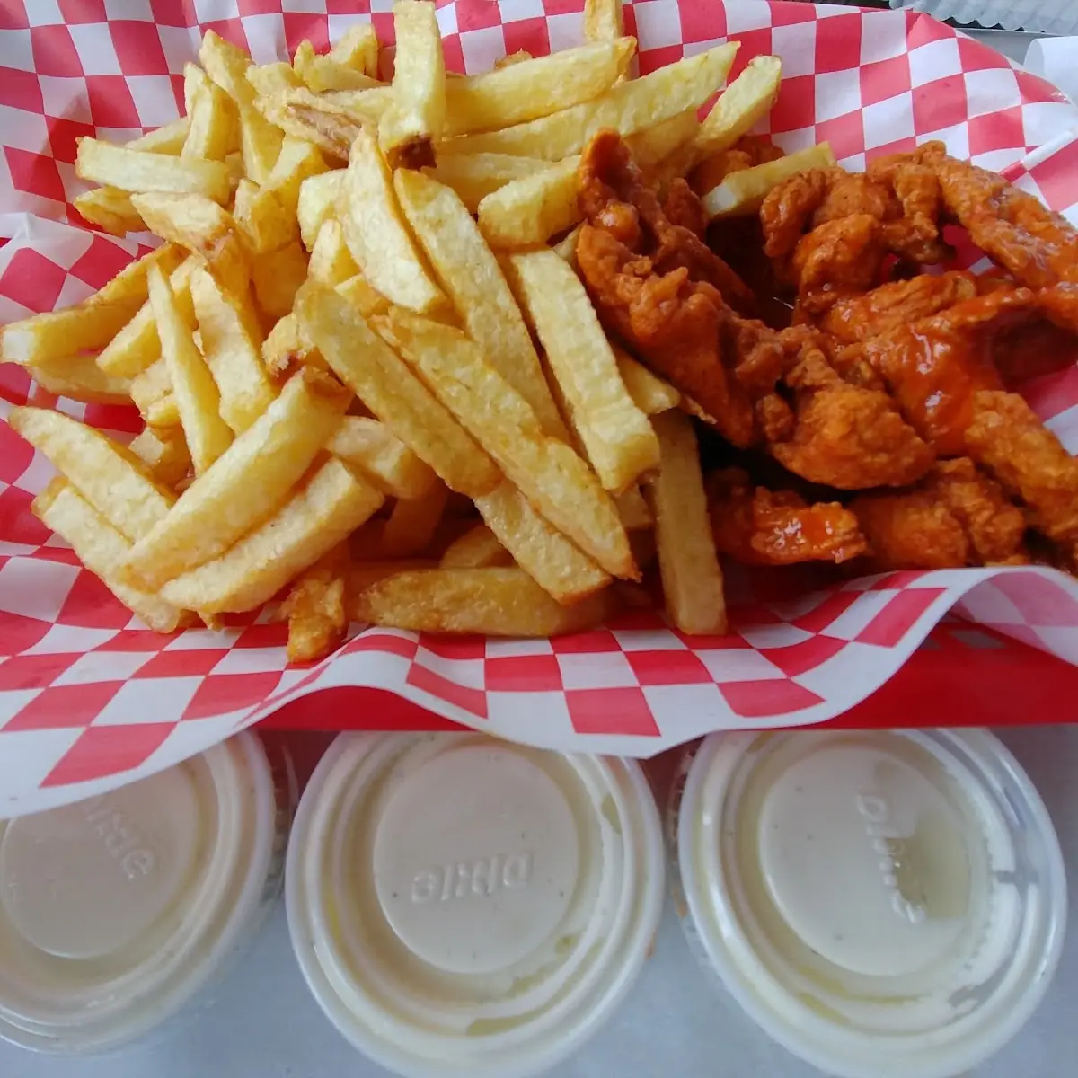 Buffalo Chicken Strip Combo with Ranch