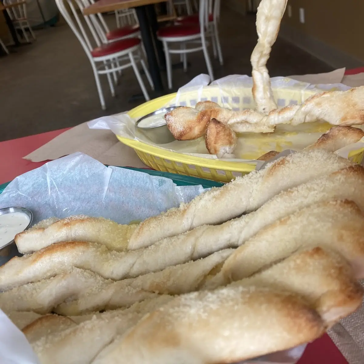 Garlic Parmesan Breadsticks