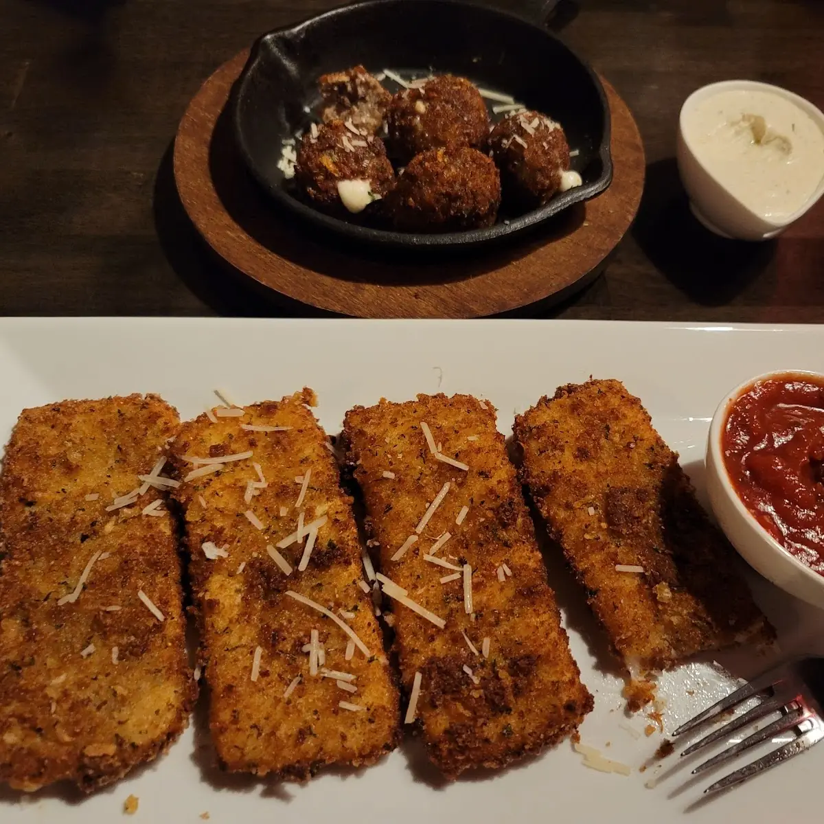 Hand Breaded Mozzarella
