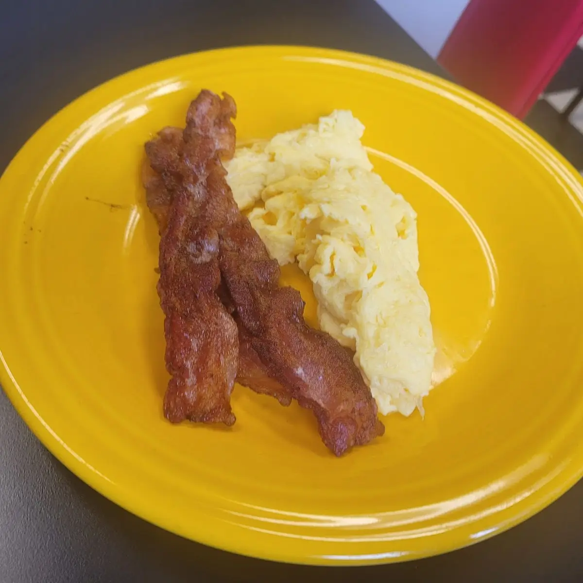 Scrambled Eggs with Bacon