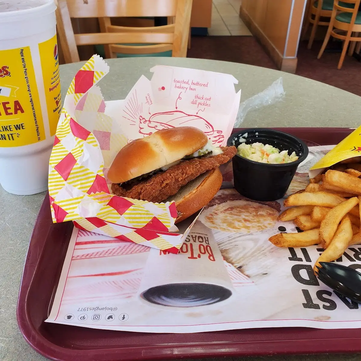 Bo Chicken Sandwich Combo