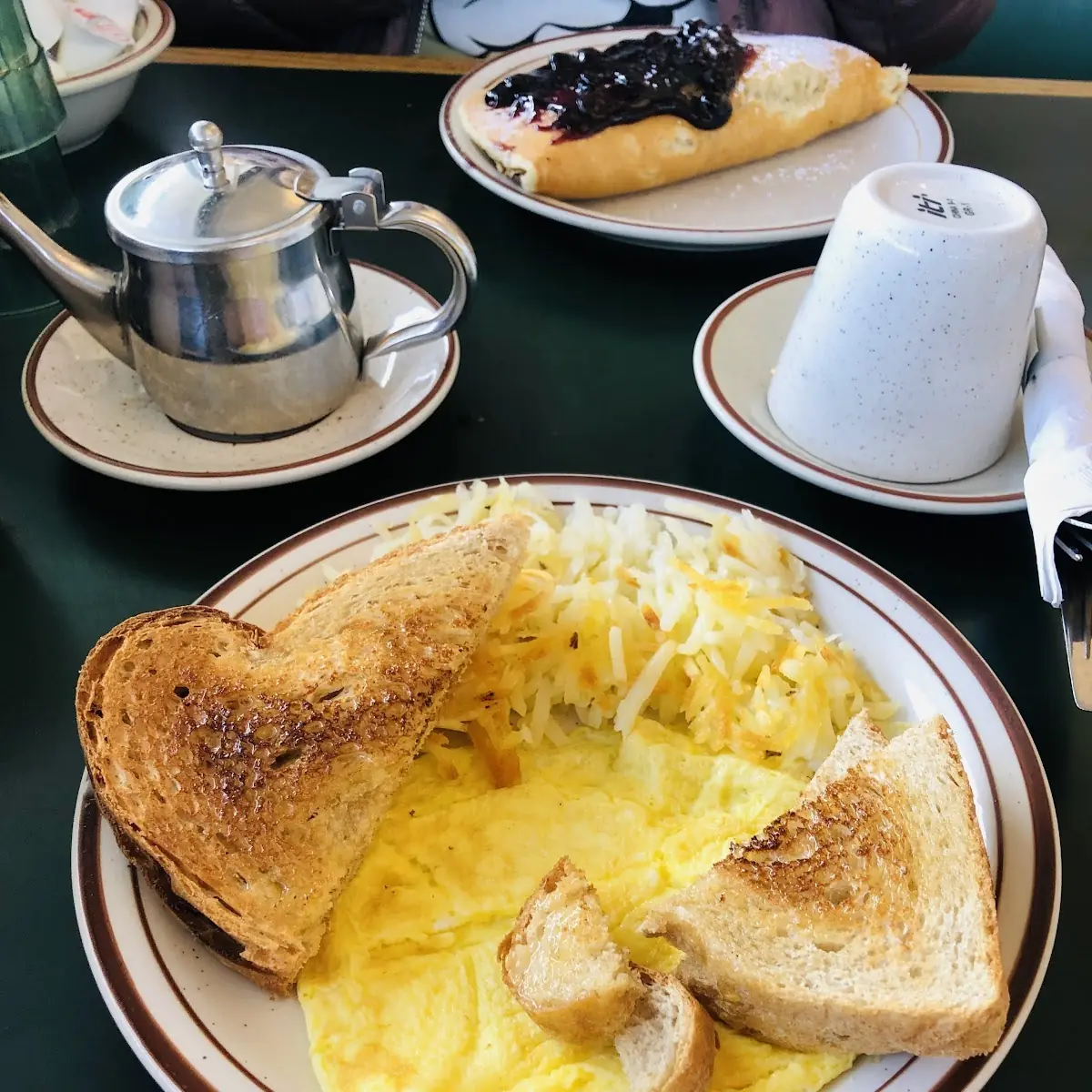 Half French Toast Breakfast