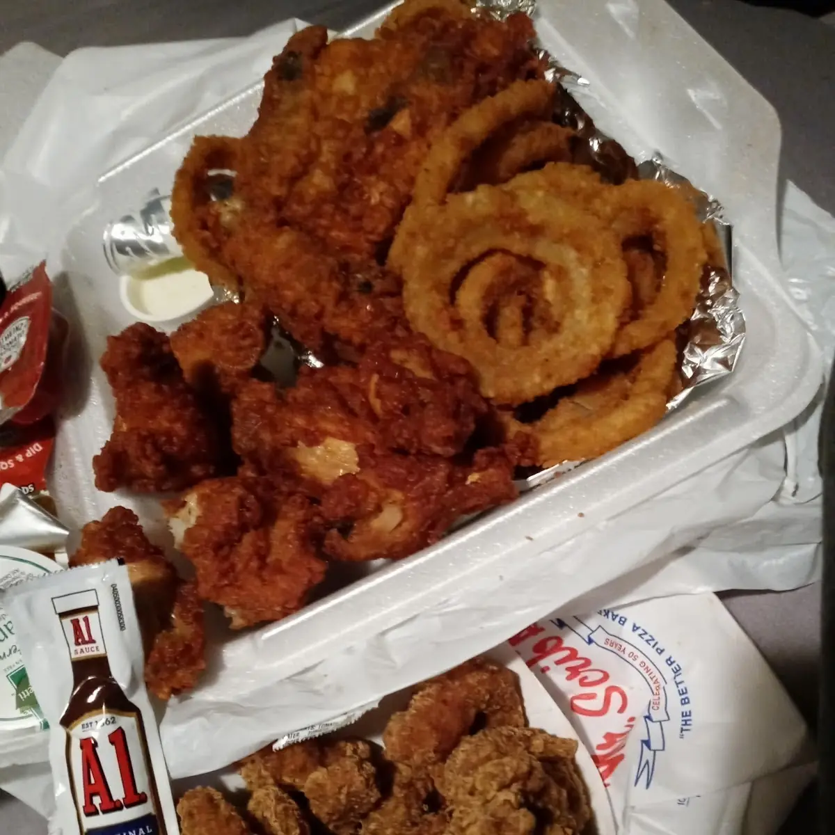 Chicken Wings and Steak Bites