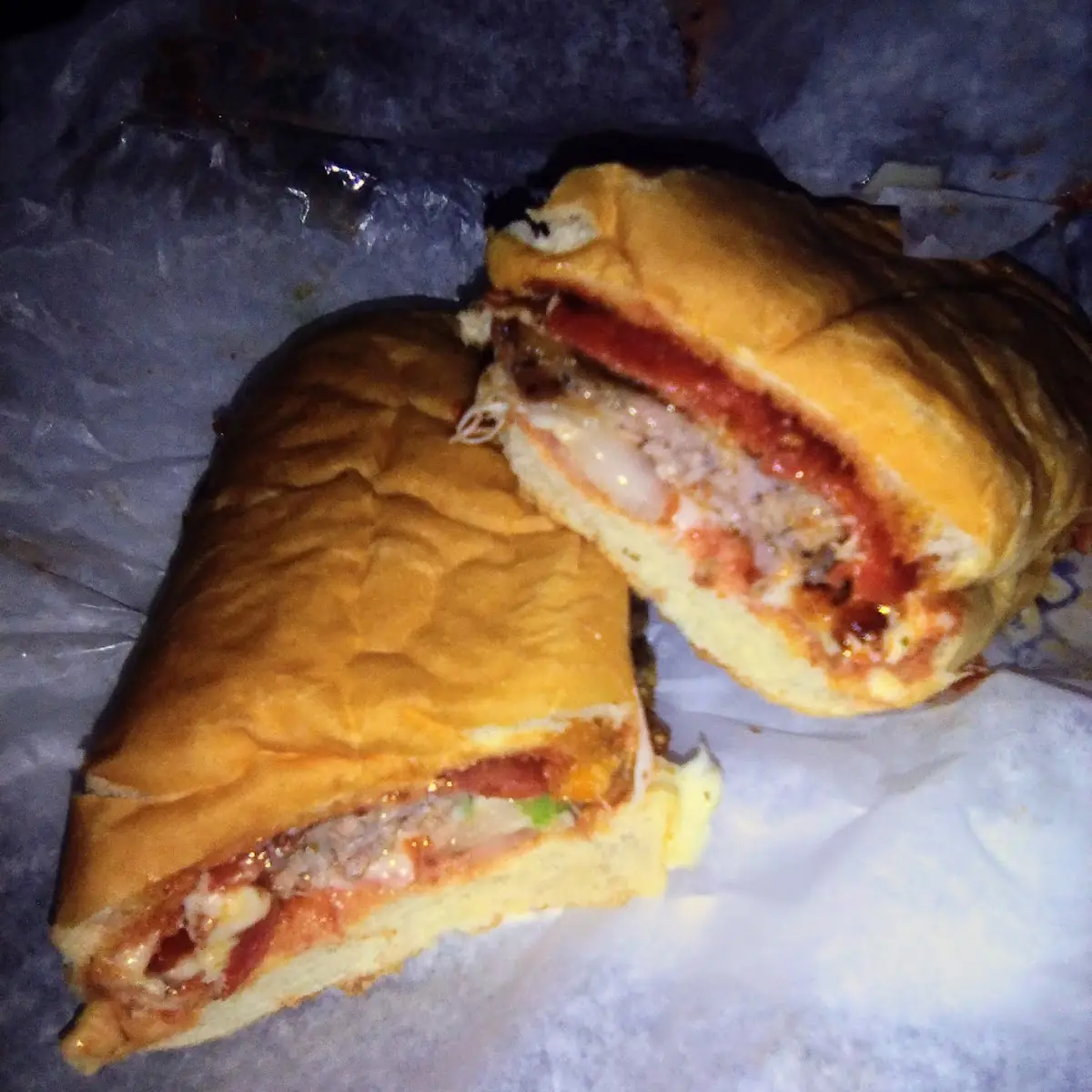 Pizza Sub with Everything