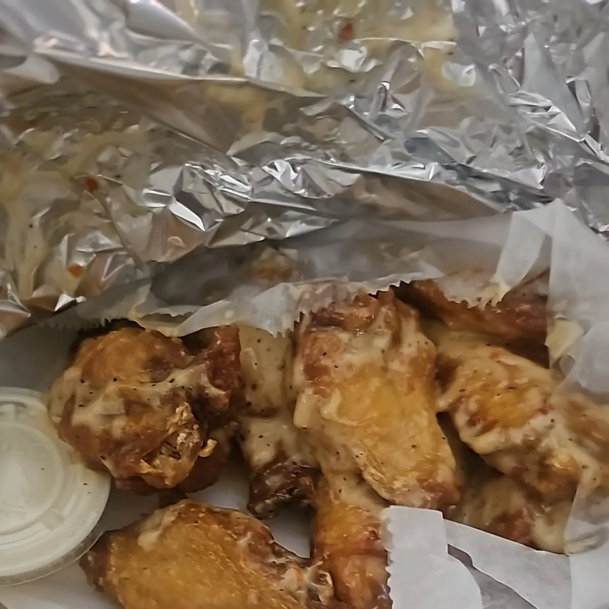 Garlic Parmesan Wings