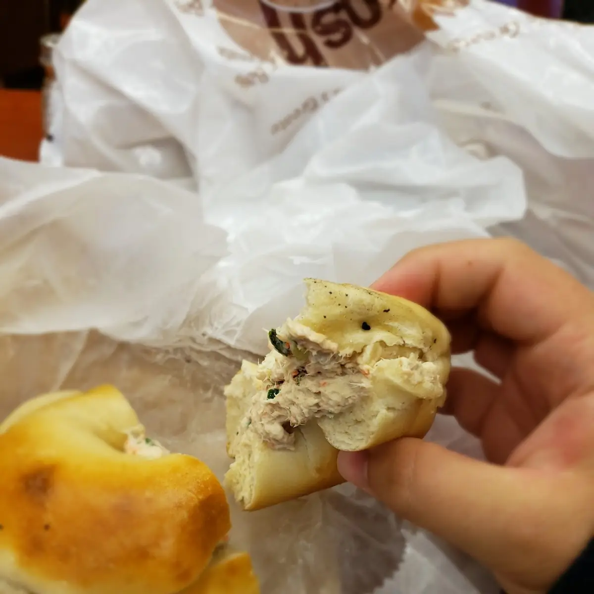 Tuna Bagel