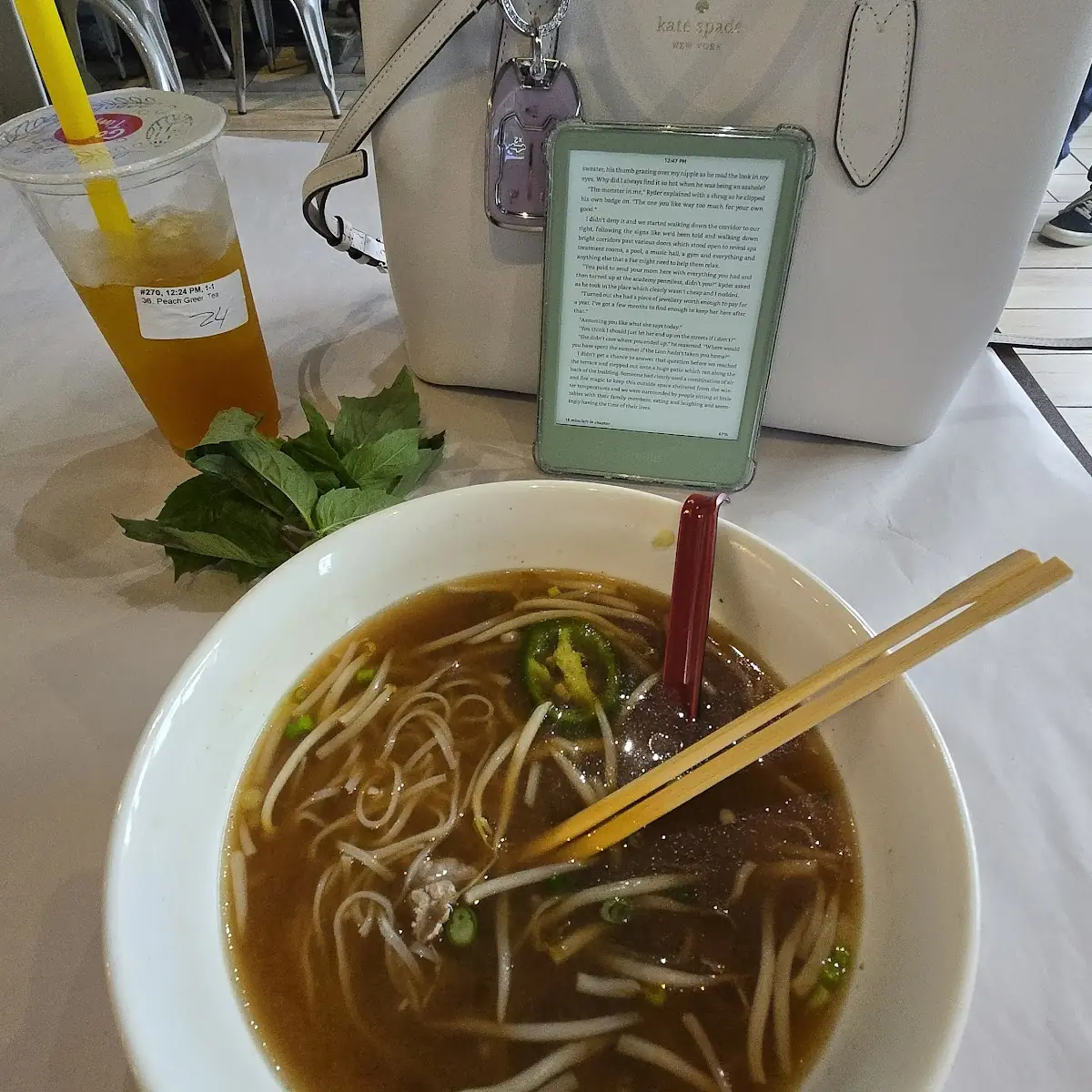 Eye Round Steak Pho