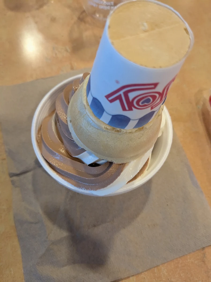 Ice-Cream with Waffle Cone