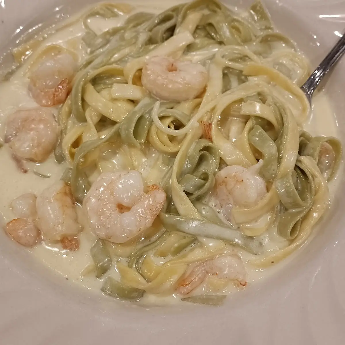 Shrimp Alfredo