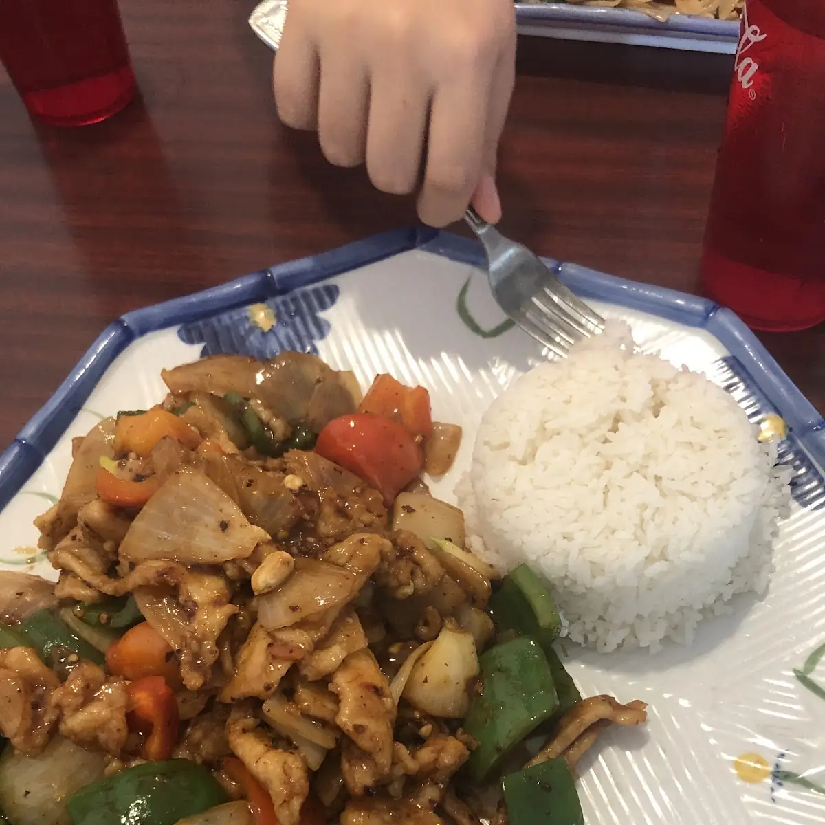 Triple Delight with Garlic Sauce