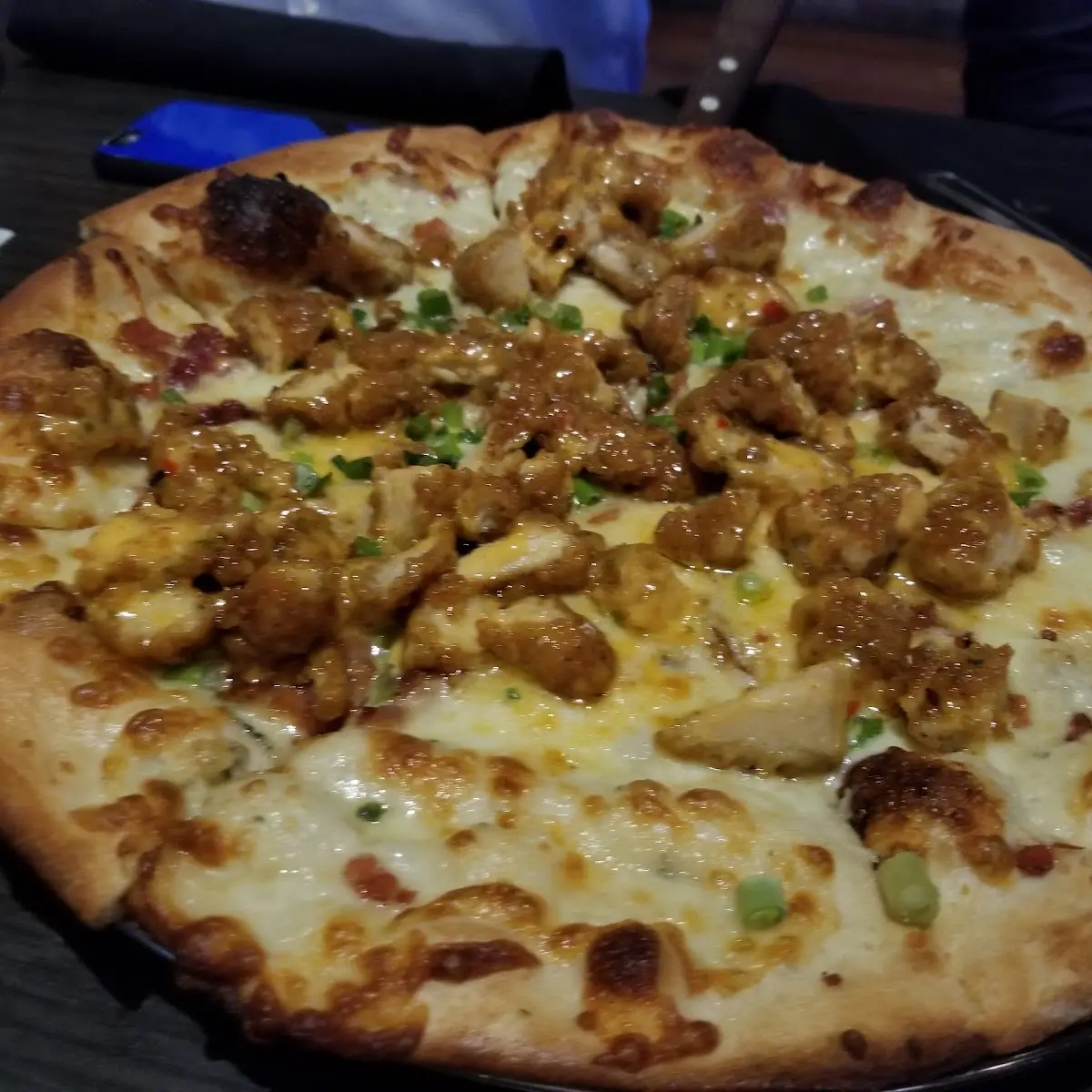 Firecracker Chicken Pizza