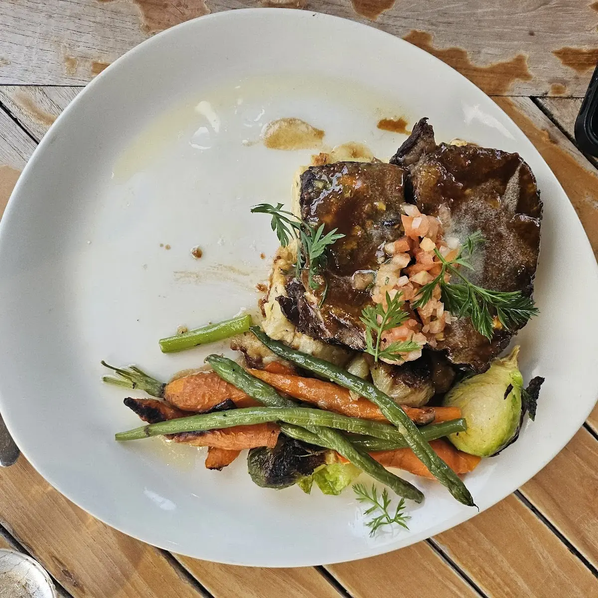 Beef Short Rib C Pan Roasted Poulet